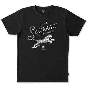 Ceizer x ENSWEAR La Vie Sauvage Black Graphic Tee